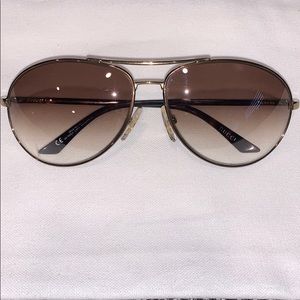 Bronze Gucci 1889S Aviator Sunglasses